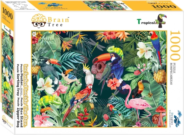 Puzzle Nature tropicale de Brain Tree - 1000 pièces