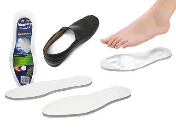 Semelles orthopédiques en mousse à mémoire