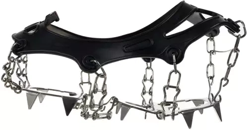 Pas assuré sur la glace grâce à 12 pointes