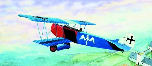 Maquette d'avion Fokker D-VII