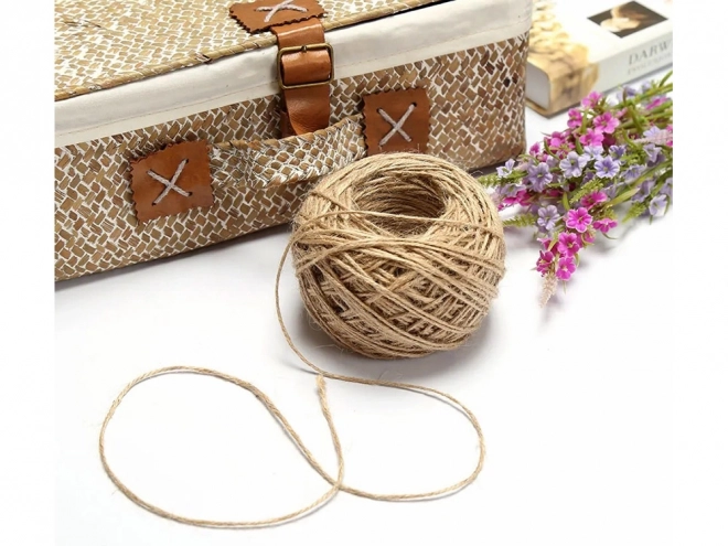 Corde en jute naturelle 30m