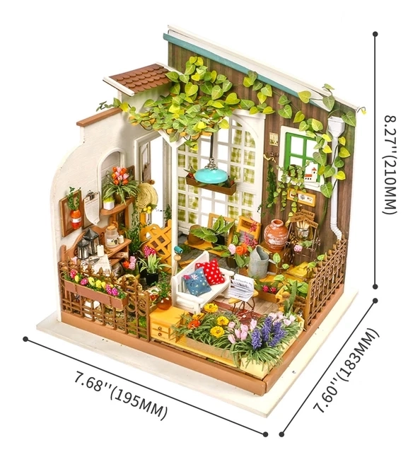 Le jardin de Miller - Maison miniature à faire soi-même