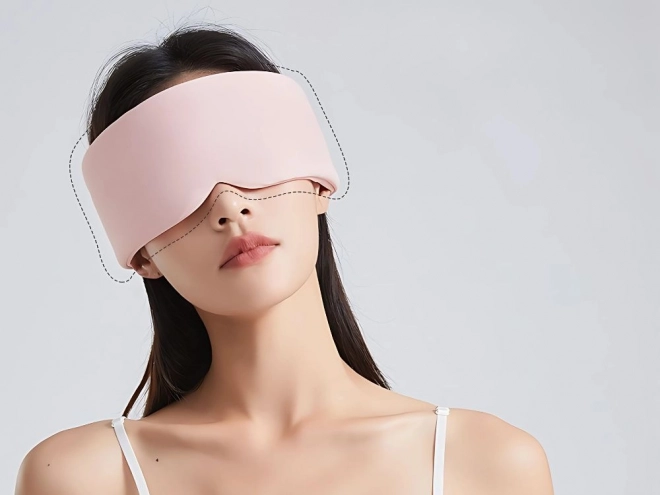Masque de sommeil pour un voyage confortable