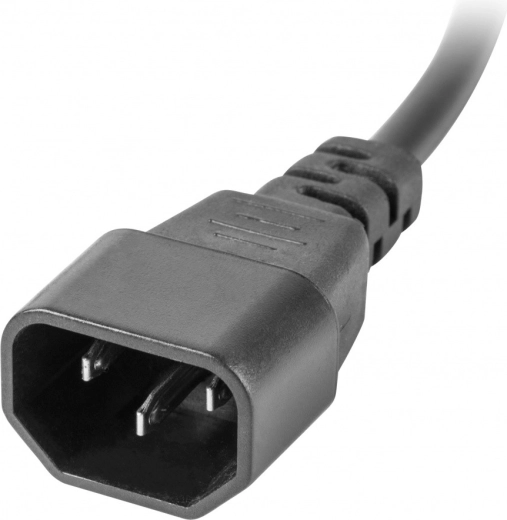 Entrée IEC C14 et câble 2 m pour une intégration aisée