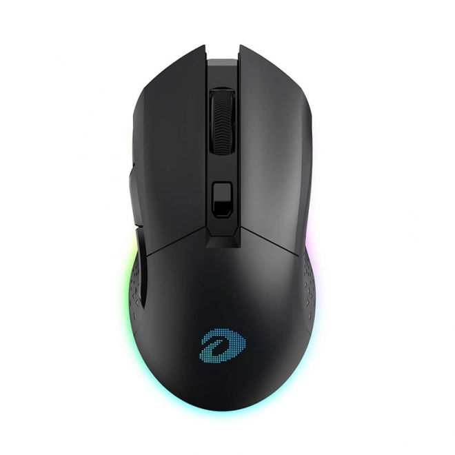 Souris de jeu sans fil avec éclairage RGB et station de recharge Dareu EM901X