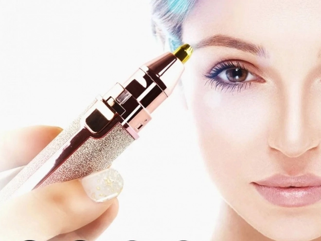 Épilateur pour sourcils et tondeuse pour visage pour femmes