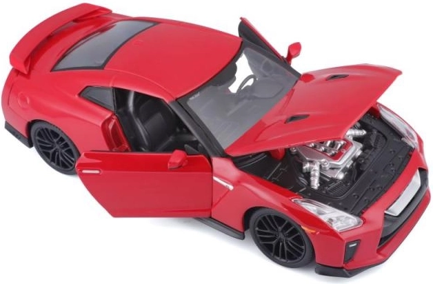 Parties ouvrantes et intérieur détaillé