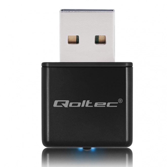 Adaptateur Mini WiFi Sans Fil Qoltec USB 2.0 300Mbps