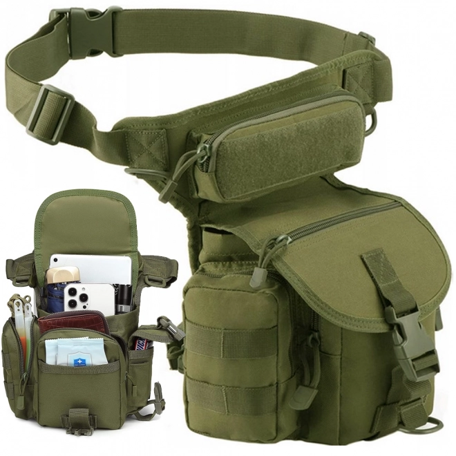 Sacoche tactique multifonction pour cuisse