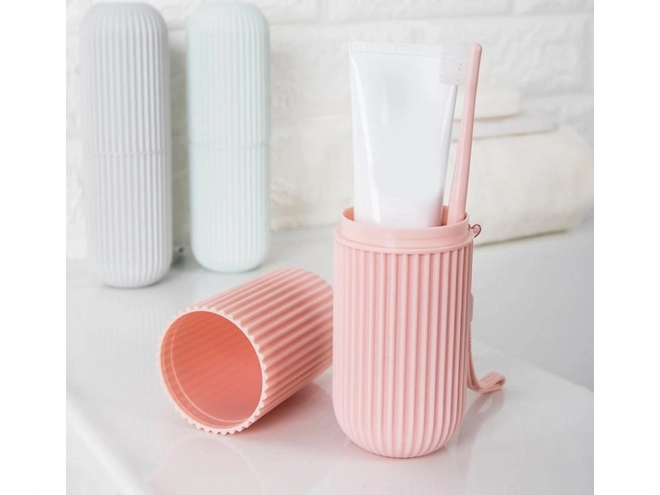 Étui de voyage pour brosse à dents et dentifrice