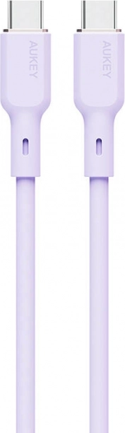 Câble USB-C vers USB-C 100W violet 1,8 m Aukey