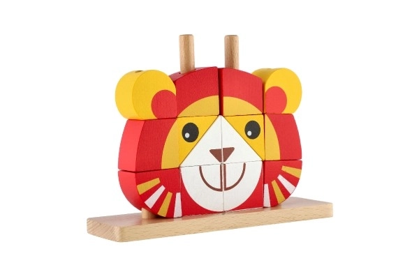 Casse-tête en bois - Lion