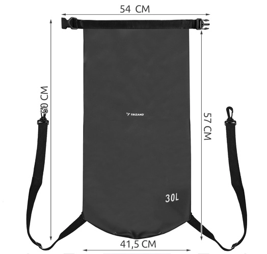 Sac étanche 30L Noir 23568