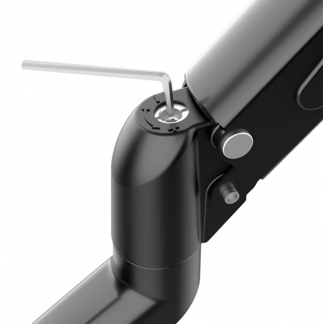 Double support pour moniteurs Maclean pour un environnement de travail ergonomique