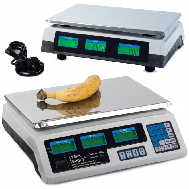 BALANCE ÉLECTRONIQUE CALCULATRICE 40kg/2g