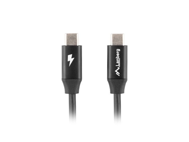 Câble USB-C 2.0, 1.8m, noir