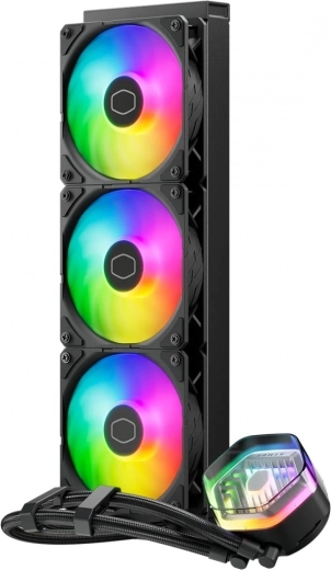 Trois ventilateurs SickleFlow Edge 120 mm avec ARGB