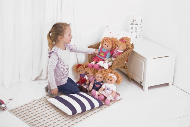 Bigjigs Toys Pyjama bleu pour poupée 28 cm