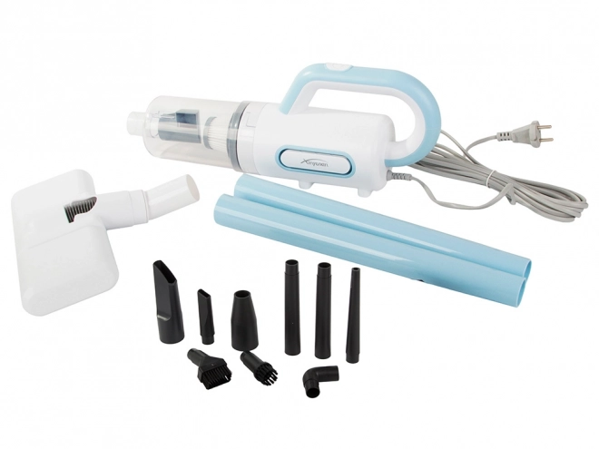 Aspirateur à main sans sac avec puissance de 800W et 6 accessoires