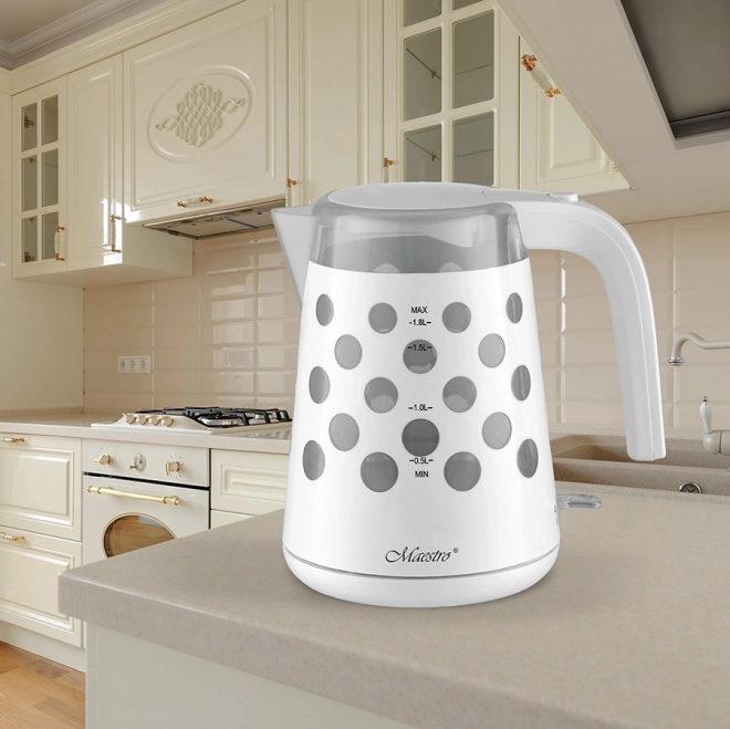 Bouilloire rapide 1,7l 2200W "DROPS" MR-045-BLANC