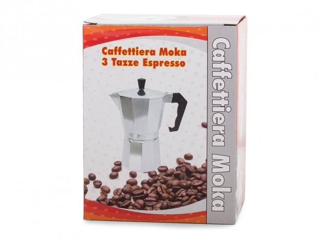 Cafetière en aluminium pour 3 tasses