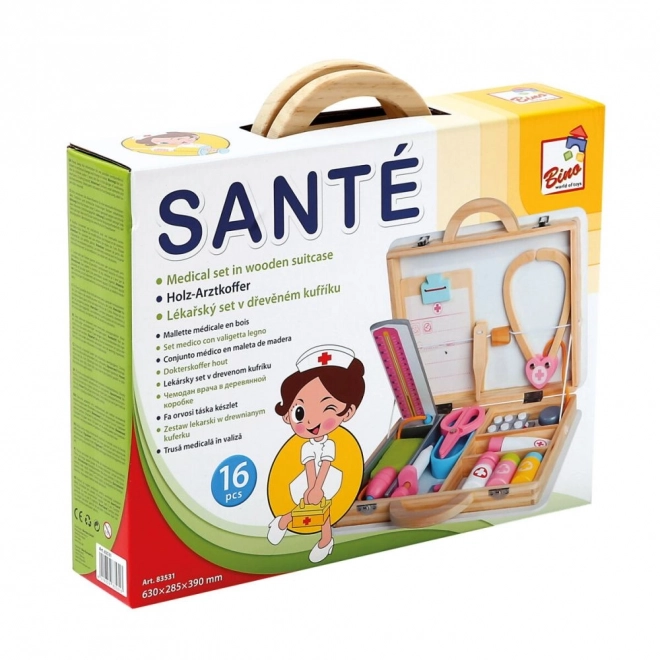 Set médical en bois pour enfants