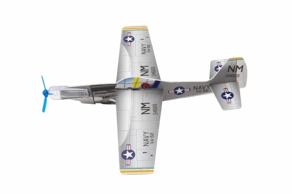 Avion à lancer modèle en mousse 24cm mélange de couleurs