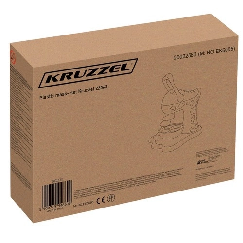 Ensemble de pâte à modeler Kruzzel 22563