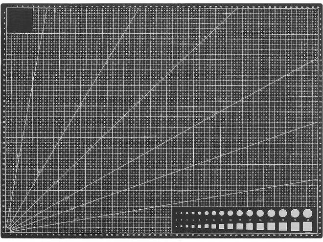 Tapis de découpe autorégénérant A2 double face