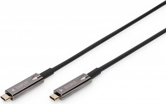Câble hybride AOC USB 3.1 Type C vers Type C 4K 60Hz 15 m