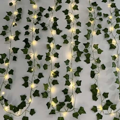 Lierre artificiel avec éclairage LED Gardlov