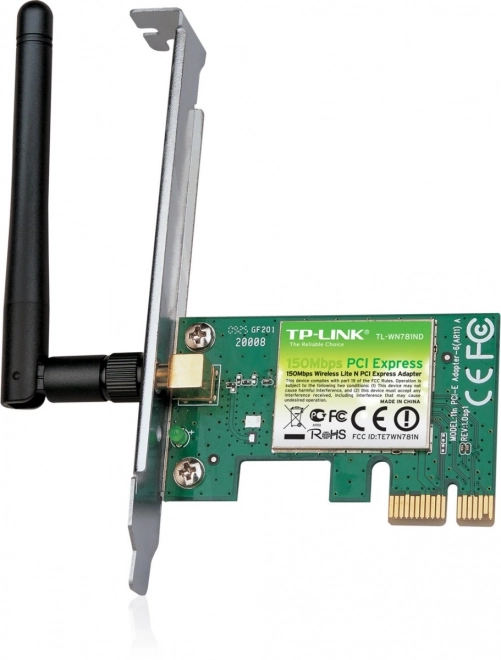 Carte WiFi TP-LINK N150 PCI-E avec antenne