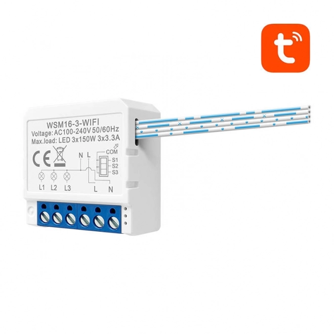 Module de commutation intelligent WiFi Avatto WSM16 TUYA – W3