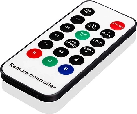 Contrôle de l’éclairage et de la vitesse en un clic