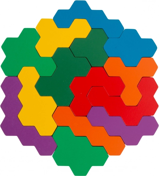 Mosaïque colorée