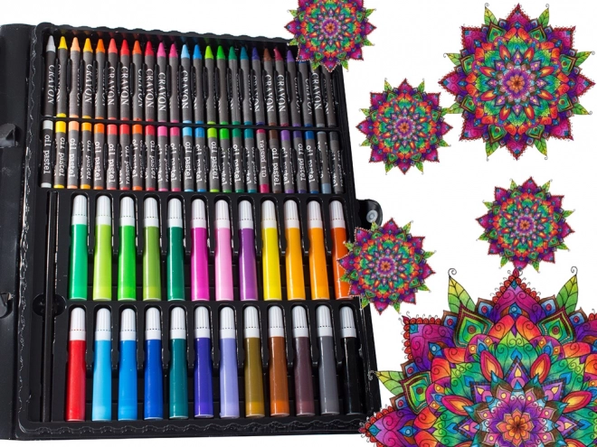 Kit pour artistes avec valise de peinture