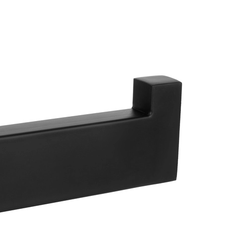 Support de papier toilette mural de style loft noir