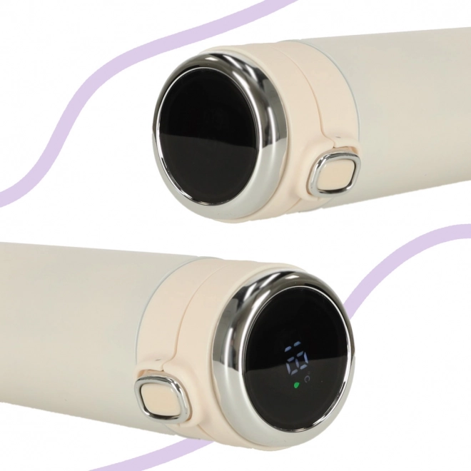 Thermomug avec bec verseur LED 420 ml beige