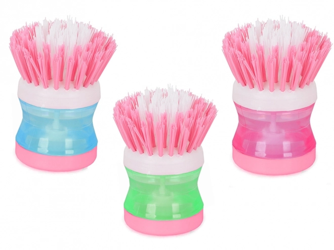 Distributeur de liquide vaisselle à brosse