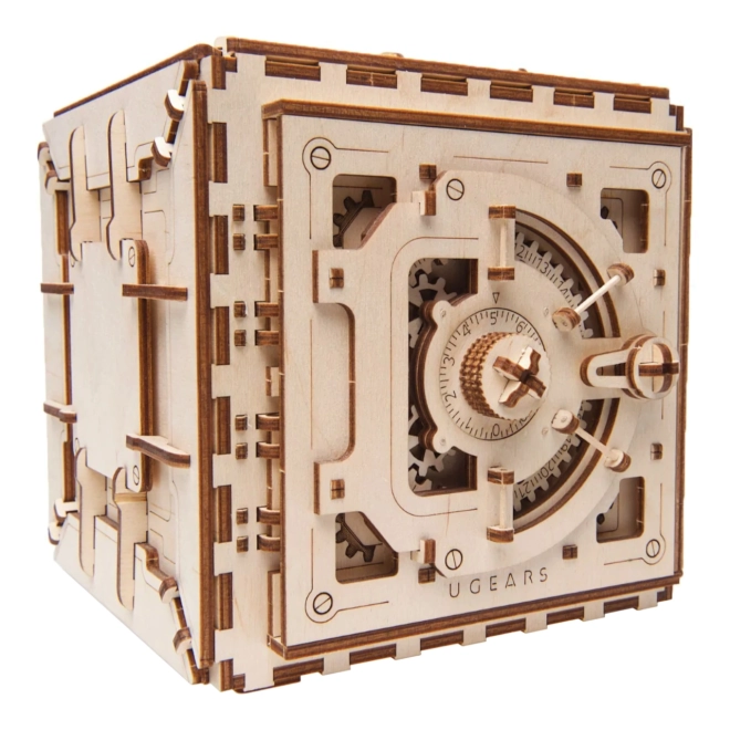 Ugears puzzle 3D - Coffre-fort 179 pièces