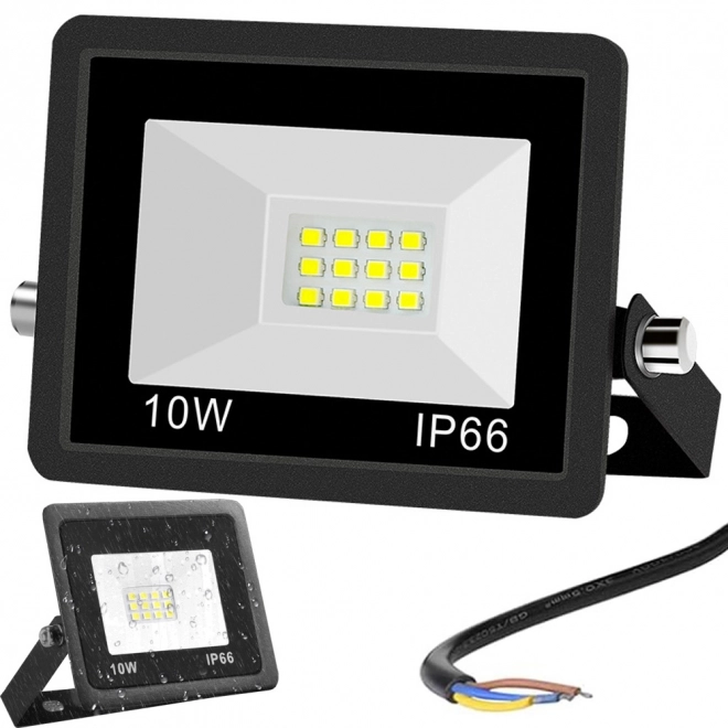 Projecteur LED extérieur 10W 6000K étanche
