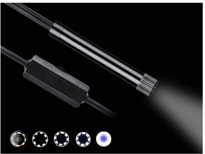 Caméra Endoscopique HardWire 5M 8MM LED WIFI