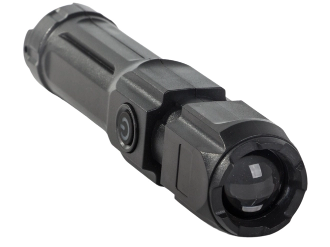 Lampe torche LED tactique rechargeable avec fonction zoom