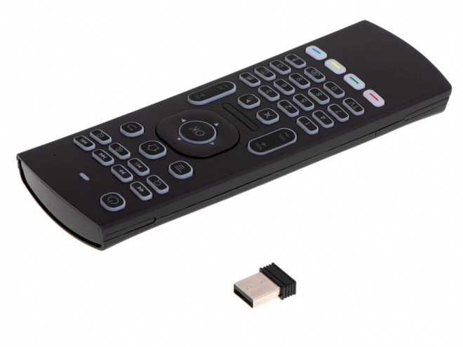 Télécommande multifonctionnelle avec clavier et souris pour Smart TV