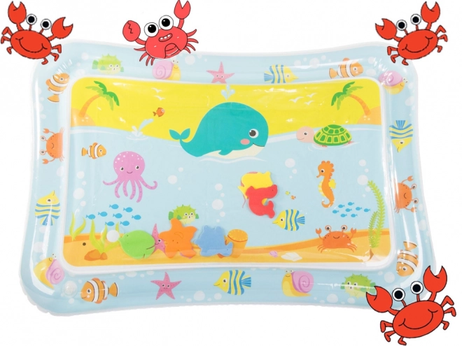Tapis sensoriel aquatique gonflable pour tout-petits