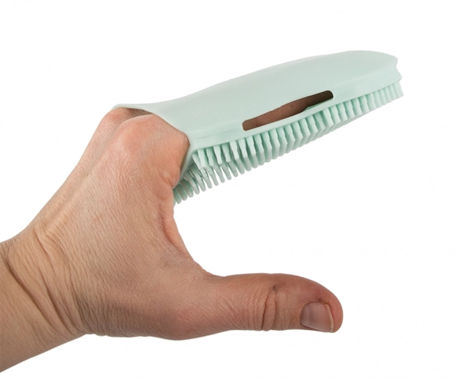 Brosse massante et nettoyante en silicone