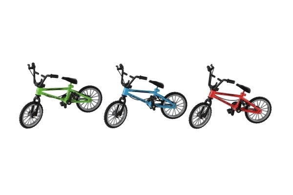 Vélo à doigts 11x7cm métal/plastique