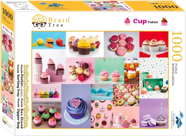 Puzzle Petits Gâteaux 1000 pièces