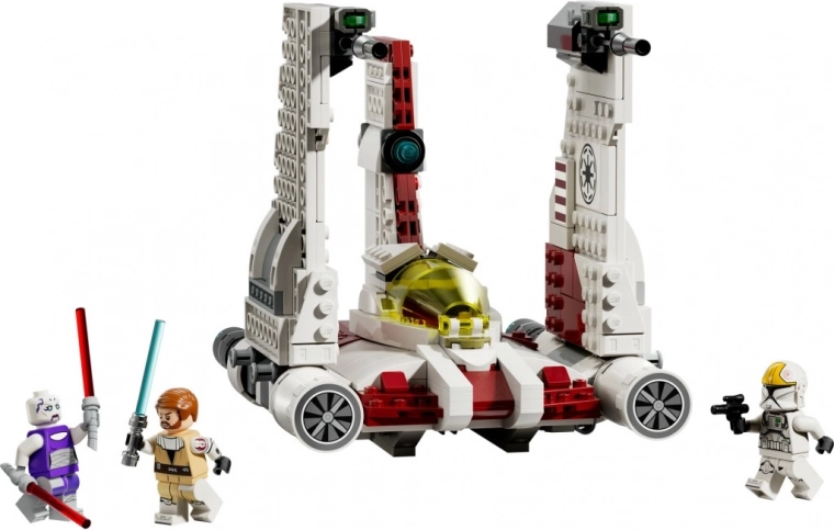 Chasseur détaillé avec lance-projectiles et cockpit ouvrant