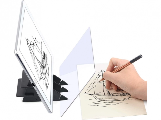 Cahier de croquis optique